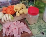 Foto langkah ke 1 dari resep Nikujaga ayam ala surabayan.