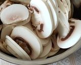 Une image de l'étape 1 de Croustade jambon champignons.