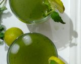 A picture of step 4 of Mint Sharbat.