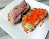 Ham And Cheese With Carrot Sandwich recipe step 3 photo