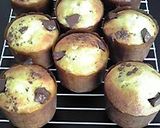 A picture of step 5 of Easy Chocolate Banana Muffins.