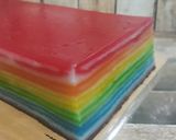 Foto langkah ke 7 dari resep Lapis Sagu (Pepe) Rainbow #pr_lapistradisional.