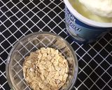 Gambar langkah 2 resipi Overnite Oat with Blueberry.
