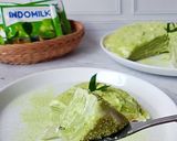 Foto langkah ke 5 dari resep Mille crêpes matcha.