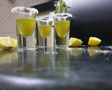 A picture of step 2 of Healthy Green Shots.