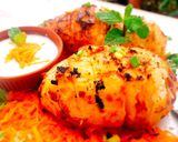 A picture of step 2 of Grilled Skewered Potatoes.