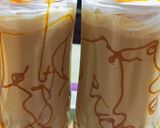 A picture of step 5 of Caramel Frappuccino🍶.