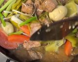 A picture of step 4 of Braised Pork Ribs w/ Pickled Mustard Greens | Sườn Kho Cải Chua.