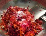 A picture of step 1 of Mix salad Dosa.