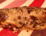 A picture of step 4 of Mackerel with mustard and lemon butter.
