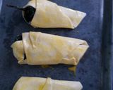 Foto del paso 5 de la receta: Chile poblano relleno hojaldrado