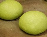 A picture of step 2 of Green Tea Milk Hearth Bread.