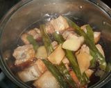 A picture of step 5 of A Feast in Our House! Simmered Pork Belly (Buta no Kakuni).