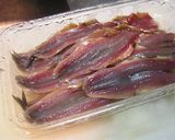A picture of step 1 of Baby Sardine & Tomato Sauté with Polenta.