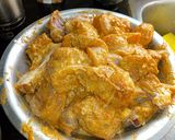 A picture of step 2 of Desi chicken curry.