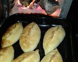 A picture of step 5 of Spinach Fatayer.