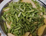आलू-सेम की झटपट सब्जी: रेसिपी चरण 1 फोटो