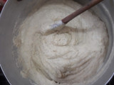 Queso vegano de garbanzos