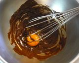 A picture of step 5 of Easy Fluffy Chocolate Soufflé.