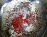 A picture of step 2 of Hara bhara Besan ka Chilla / Stuffed besan chilla.