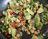 Foto del paso 7 de la receta: Ensalada de judías verdes y berenjena con mahonesa de sriracha