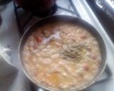 A picture of step 4 of Pesto Cavatappi (curtesy of "cooking w/ cristina" and noodles & co.).