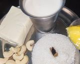 A picture of step 1 of Panner Payasa/kheer.