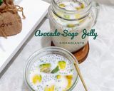 Foto langkah ke 6 dari resep Avocado Sago Jelly.