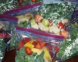 A picture of step 2 of Frozen Morning Quickie Smoothies.