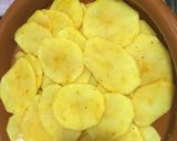 Foto del paso 1 de la receta Secreto ibérico con chimichurri balsámico y patatas panaderas ligeras con miel y limón