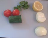 A picture of step 1 of Kachumba.