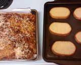 A picture of step 9 of Baked Spaghetti with Parmesan cheese.