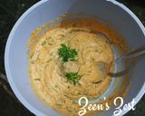 A picture of step 1 of Methi Soya Fritters.