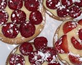 Une image de l'étape 3 de Recette petite tartelette framboise & fraise.
