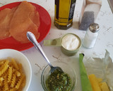 Foto del paso 1 de la receta: Pasta con pollo y pesto