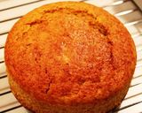 A picture of step 7 of Carrot and Olive Oil Pancake Mix Pound Cake.