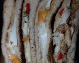 A picture of step 7 of Chilly, Egg cheese sandwich.