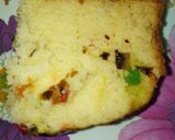 A picture of step 10 of Eggless Tuttifruity Vanilla Cake.