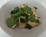 Foto del paso 3 de la receta: Pasta con espinacas y pesto de espinacas