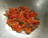 A picture of step 4 of Masala Bhindi.