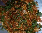 A picture of step 2 of Stuffed onion potato sabzi.