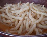 Foto del passaggio 4 della ricetta Busiate alla crema di zucca e funghi crema