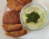 A picture of step 4 of Stuffed Sprouts cutlet.