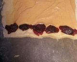 Foto del paso 3 de la receta: Rollos de mantequilla de maní y cranberries