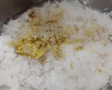 A picture of step 1 of Mooli Thepla /Muli ke parathe.