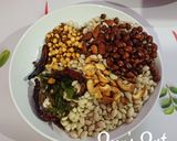A picture of step 4 of Bajra Kurmura Namkeen/Puffed Pearl Millet Namkeen.