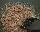 Foto langkah ke 3 dari resep Daging cincang masak kecap dengan tahu.