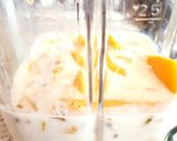 A picture of step 2 of My Passionfruit & Mango Milk Shake and Crushed Ice.