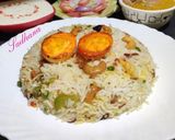 এগ মশলা ফ্রায়েড রাইস রেসিপি ধাপ - 4 ছবি