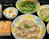 Hình bước làm 5 của món Cơm nhà nấu nhanh